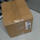 Brown Ceramic Vase - 7 Inch Rustic Textured Vase for Flower, Terracotta Farmhouse Vases for Home Decor, Coffee Table, Artificial Branches, Night Stand Decor