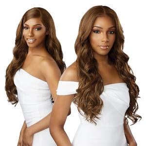 Sensationnel Bare Lace 13X6 Wigs - Unit 10 Lacefrontal Glueless Synthetic 180 Degree Preplucked Hairline (BALAYAGESAND)