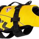 Ezydog DFD Dog Life Jacket - Adjustable Swimming Safety Vest with Reflective Trim & Durable Grab Handle - 50% More Flotation Material - X-Large, Yellow