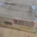 Shintenchi Rattan Buffet Cabinet with Storage, Sideboard Buffet Cabinet with Rattan Decor Doors, Modern Wood Cupboard for Kitchen Living Room Dining Room Hallway Entry, Natural