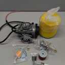 LTZ400 Carburetor Fit for Suzuki LTZ400 LTZ 400 Quad ATV 2003 2004 2005 2006 2007 with Fuel Valve Petcock Air Filter
