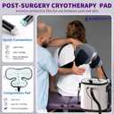 Cold Therapy Machine for Shoulder with Programmable Timer, Portable Ice Machine for Shoulder After Surgery, Lightweight Replacement Recovery System