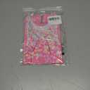 Idgreatim 2-10 Years Gymnastics Leotards for Girls Sparkly Biketards Unitards Athletic Tumbling Outfit (4-5T, Pink Yellow)