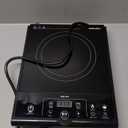 Mueller RapidTherm Portable Induction Cooktop, 1800W Hot Plate Electric Stove Top Burner. 8 Temp Levels, Auto-Off & Pot Detection, LED Display, Child Lock, 4 Programs, Burners for Cooking
