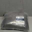 NICETOWN Grey Blackout Patio Sliding Door Curtains 84 inch Length, Grommet Room Divider Thermal Insulated Curtain Drapes for French Door/Living Room (Gray, W100 x L84, 1 Panel)