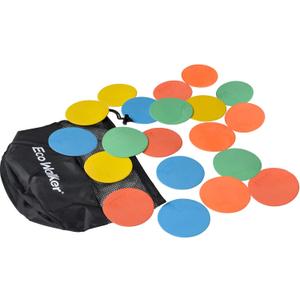 4inch Mini Floor Spot Markers for Classroom Preschool and Kindergarten (Set of 20pcs) (Green)