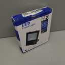 LED Flood Work Light Outdoor 30W(150W Equivalent), 2700 lm 6000K Daylight White, IP66 Waterproof, 4ft Cord US-3 Plug Yoke Mount, Super Bright Security for Yard, Garage, Garden, Playground, Basketball Court