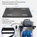 Wall Mount Electric Pressure Washer Shelf 20 x 10 Inch, Heavy Duty Power Washer Storage Rack, Stainless Steel Pressure Washer Organizer for Garage, Workshop