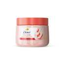 Dove White Peach & Crushed Rice Body Scrub Exfoliates and Deeply Nourishes for Smooth, Radiant Skin 15 oz, Pack of 4