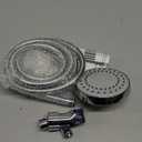 FASDUNT Shower Head with Handheld, High Pressure Handheld Shower Head with 80" Extra Long Stainless Steel Hose & Adjustable Bracket, Showerhead with ON/OFF Switch for Pets Bath (Premium Chrome)