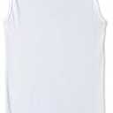 Hanes Men's Moisture-Wicking Ribbed, Lightweight Cotton Tank Undershirts, White , Small ,6 Count ( Pack of 1)