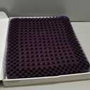 Purple Royal Seat Cushion - Seat Cushion for The Car Or Office Chair - Temperature Neutral Grid