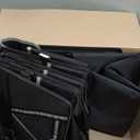 HIRALIY 4 in 1 Car Trunk Storage Organizer with Leakproof Cooler Bag, Multi-Compartment Foldable Trunk Storage Box for Car Truck SUV Black