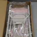 Olivia's Little World Doll Jogging-Style Stroller with Canopy, Storage Underneath, Pink and Cream and Gray