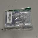 Hotop 30 Pcs Metal Drapery Curtain Rings 0.98/1.26/1.65 inch Interior Diameter and 30 Pcs Hanging Curtain Drapery Pin Hooks for Window Door Shower(Black,32 mm)