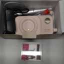 Portable Nail Drill Electric File: 35000RPM Professional Rechargeable Nail E File Machine,for Acrylic Nails Gel Polishing Removing, Cordless Efile with Bits Kit for Manicure Salon Home (Pink)