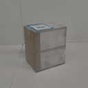 Vtopmart 2 Pack Clear Stackable Storage Drawers, 4.4'' Tall Acrylic Bathroom Makeup Organizer,Plastic Storage Bins For Vanity, Undersink, Kitchen Cabinets, Pantry, Home Organization