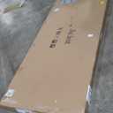 JUBEST Sliding Closet Door 60"(Double 31") x80, 5-Panel Steel Frame Bypass Primed Door with Top & Bottom Track Kits, Preassembled Hardboard Panels with Paintable Surface, Durable & Sturdy