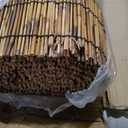 Natural Reed Fencing Rolls,6FT X 16.4FT Reed Screen Curtain Fence Covering Privacy Bamboo for Outdoor Backyard Patio Garden Decorative Fence (Brown)