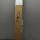 TONIAL 3/4 Inch Bay Window Curtain Rods, 36 to 72 Inch Center Rod for window 24 to 68 Inch, 20 to 36 Inch Side Rod for window 16 to 32 Inch, Decoratice Drapery Rods with Small Cap Finial, Antique Gold