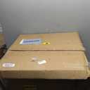 Nathan James Mina Rattan Wood End Side Accent Table Nightstand & Andrew Nightstand, Accent Bedside End Side Table with Storage Drawer (Oak/Black)