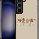 Compatible with Samsung Galaxy S23 Plus Case, Shockproof Protective for Man Women Non-Slip for Samsung Galaxy S23 Plus Crazy Pattern Faith Flower Love Like Jesus Religious