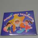 Pop Fidget Keychain 30 Pack ,Mini Fidget Toys Bulk ,Sensory Toys for Kids ,Party Favors for Kids 4-8,8-12 Year ,Back to School Gifts for Classroom ,Easter Goodie Bags Stuffers