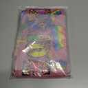 Pride Shirt Women Rainbow Heart Tee Top LGBTQ Equality Rights Short Sleeve Pink (Pink, L)