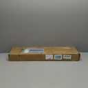 DEZ FURNISHINGS Cordless 2" Signature Faux Wood Blind, 23" W x 64" H, Embossed White