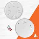 First Alert SM210L, 10-Year Sealed Battery Smoke Alarm with Safety Path Light, 1-Pack