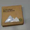 2-Pack Mini Crib Sheets Fitted - 38x26 Pack N Play Sheets for Pack and Play Mattress, Organic Cotton, Soft & Breathable Playard Bedding, Neutral Mini Toddler Bed Cover for Boys, Girls (Jolly Rainbow)