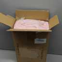 Litanika Oversized King Quilt Bedding Set,120x120Inch Super King Bright Pink Comforter Bedspreads Lightweight Bed Coverlets Boho Bedding Cover Decor All Season, 3 Pieces (1 Quilt, 2 Pillowcases)