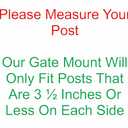 Safety Innovations No Hole Stairway Baby Gate Mounting Kit - Fits Posts from 2 3/4 inches to 3 1/2 inches Wide with Square or Round Tops - No Adhesives On Or Screws in Your Posts, (1-Pack)