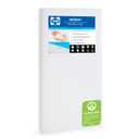 Sealy Baby Refresh Breathable 2 Stage Waterproof Crib Mattress Plus Toddler Bed Fit, Removable Knit Cover, GREENGUARD Gold Certified, Safety & Quality Tested, Made in USA, 52X28 -White