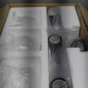 3-Light Bathroom Light Fixtures, Black Bathroom Lights Over Mirror with Clear Glass Globe Shade, Vanity Lights for Bathroom Kitchen Living Room Hallway Cabinet Bedroom Porch.