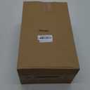 Woanger Set of 4 Wicker Storage Baskets OrganizerHandwoven Storage Bins with Lid for Organizing, Home Utility Box for Home Office Supplies Multipurpose Container(Orange)