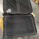Away Carry-On Luggage, Lightweight Hardside Suitcase with Spinner Wheels, 22 Inch Airline Approved, TSA Lock, Jet Black, Standard