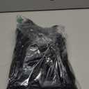 Black Plastic Table Cloth - 4 Pack 54"  108" Rectangle Disposable Tablecloths for 6FT Tables, Table Cover for Party, Holiday & Gathering Use