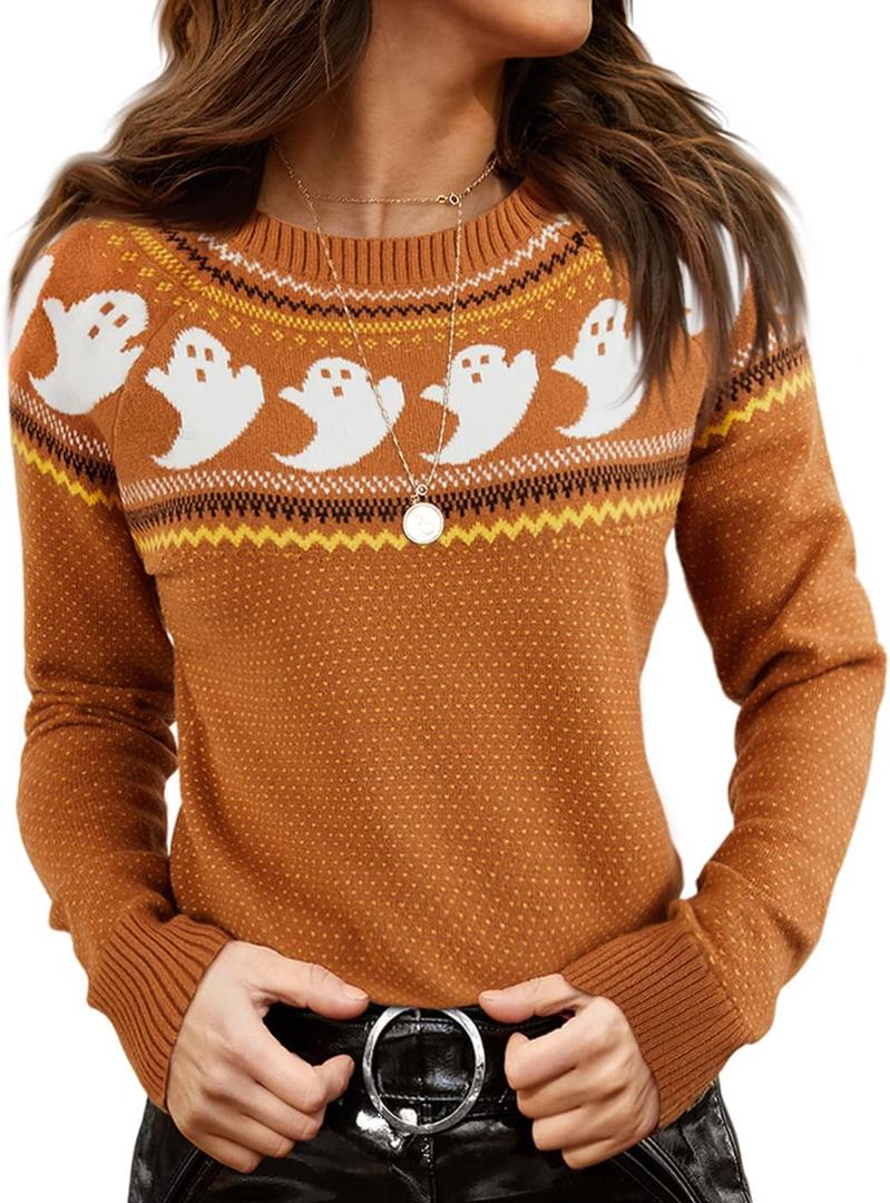 Langwyqu Womens' Turtleneck Long Sleeve Cable Knit Sweaters (Brown)