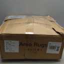 Area Rugs 9x12 Living Room, Vintage Soft 9x12 Rug with Non-Slip Backing, Low Pile Stain Resistant Large Washable Area Rug for Dining Room, Bedroom, Office (Grey/Brown/Tan, 9'x12')