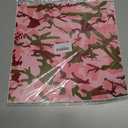 2 x Premium Assorted Camouflage Self Adhesive Vinyl Sheets 12" x 12" Military Camo Vinyl - 5 Pack (Pink)