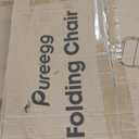Pureegg 6-Pack White Heavy-Duty Folding Chairs, 31.5" x 17.3" x 19.3"