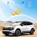Canvcle Window Shades for 2023-2025 2026 Kia Sportage Accessories Windshield Sun Shade Side Rear Window Covers Sunshade Sun Visor Shield Privacy Protection for Camping Keep Vehicle Cool Black 8PCS