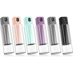 6 Pack Screen Cleaner 3-in-1 Touchscreen Mist Cleaner Spray and Microfiber Cloth Built-in Cleaning Solution Portable Reusable Fingerprint-Proof Spray Bottle for Phone Laptop iPad TV Monitor Car Screen