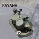 RAYANA Front Brake Caliper with pads Compatible for Yamaha YZ65 2018-2023 YZ80 1987-2001 YZ85 2002-2023