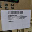 ZINUS Taylor Velvet Upholstered Platform Bed Frame / Velvet Bed Frame / No Box Spring Needed / Easy Assembly, Charcoal, Full