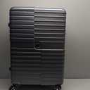 Brussels 28in Hardside Spinner Luggage - Charcoal