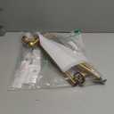 uxcell Brass Round Tube 7mm OD 0.2mm Wall Thickness 300mm Length Pipe Tubing 5 Pcs