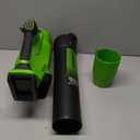 Greenworks 40V (130 MPH / 550 CFM / 75+ Compatible Tools) Cordless Brushless Axial Leaf Blower, Tool Only