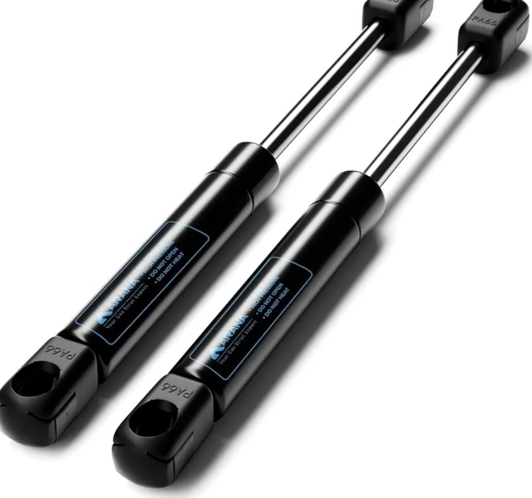 ARANA C16-15051 10" 60Lb Gas Struts Spring Shocks,4060 10 Inch Lift Support for The Truck Tool Box Pickup Toolbox Lids Boat Rod Locker Replacement, 2 Pack